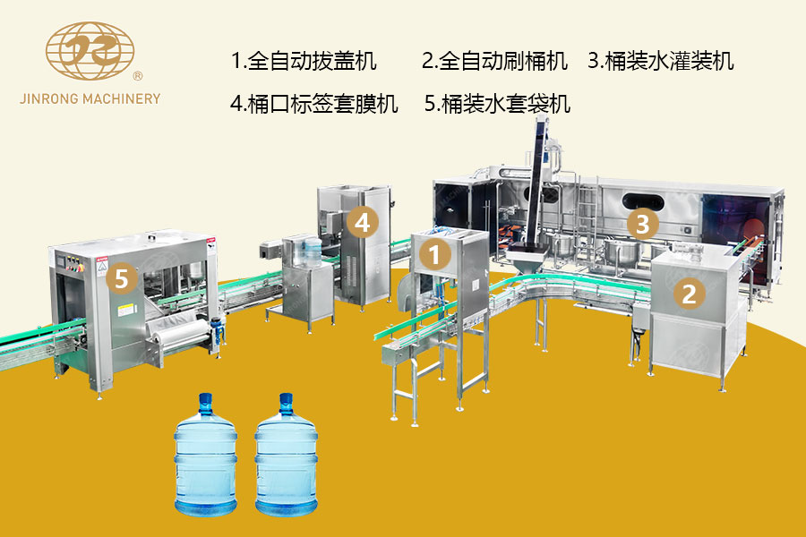QGF-600 5加侖桶裝水丝瓜导航官网入口生產線